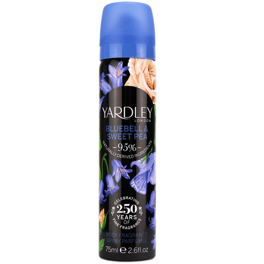Yardley London Bluebell and Sweet Pea Body Fragrance Spray 75ml