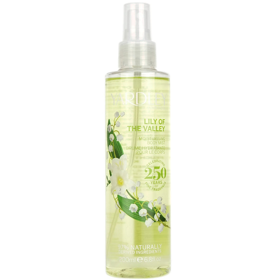 Yardley London Lily Of The Valley Moisturising Body Mist 200ml