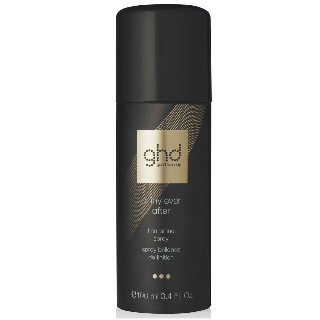 ghd Shiny Ever After Final Shine Spray provides instant all over shiny finish, for a truly professional and flawless finish to your style.