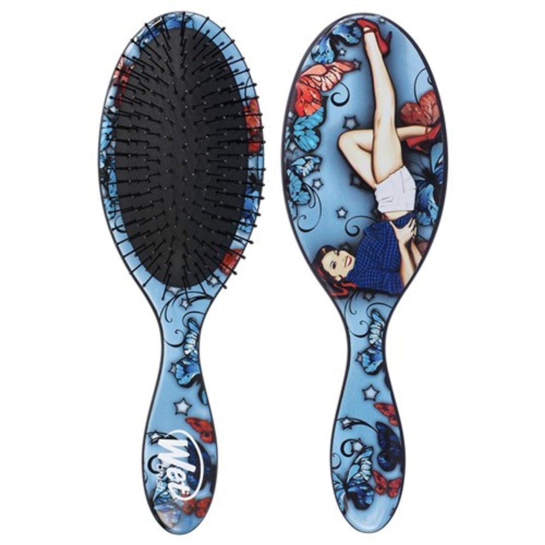 Wet Brush Tattoo Blue Detangling Brush