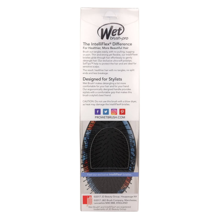 Wet Brush Tattoo Blue Detangling Brush