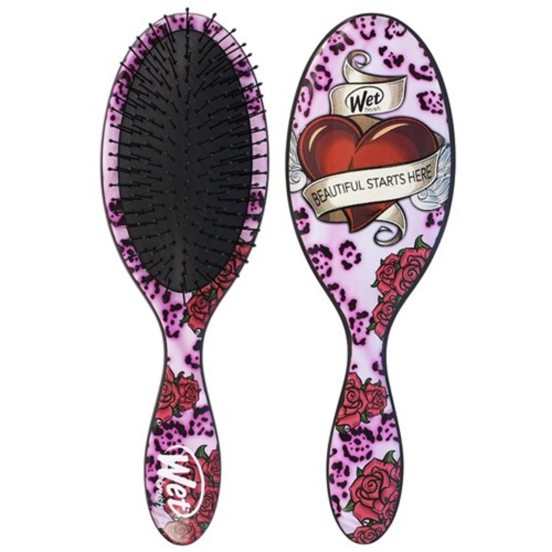 Wet Brush Tattoo Pink Detangling Brush
