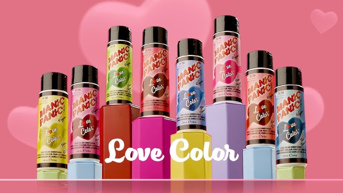 Manic Panic Love Colour Depositing Conditioner collection leaves hair looking vibrant, nourished and refreshed. Keep color as vibrant as the day you first colored your hair.