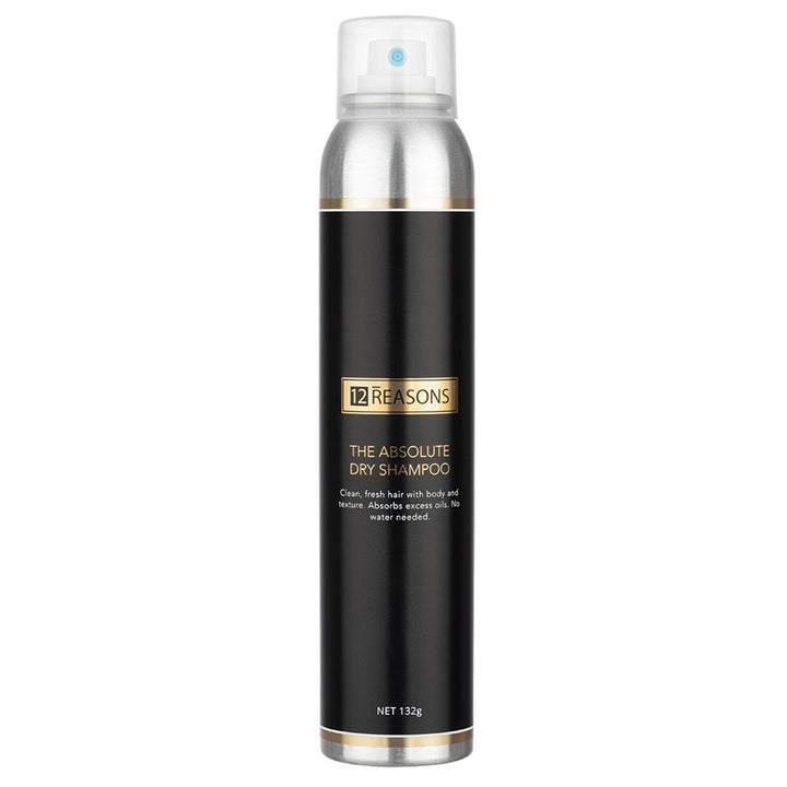 12Reasons The Absolute Dry Shampoo delivers a dramatic cleanse with no water required, it absorbs excess oil and impurities, simultaneously boosting body and texture.