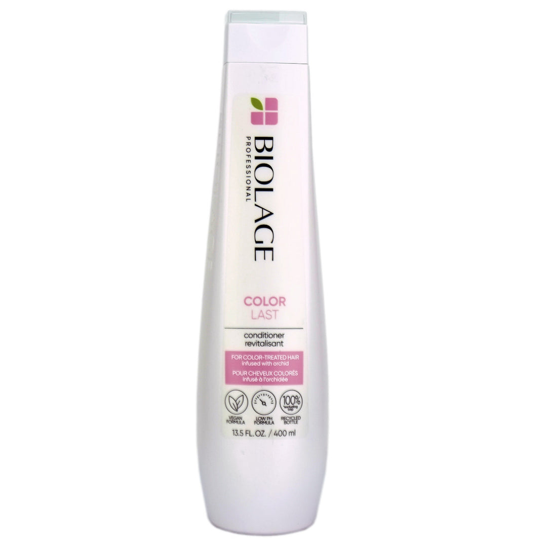 Matrix Biolage ColorLast Conditioner helps maintain the depth, tone and shine for colour-treated hair.