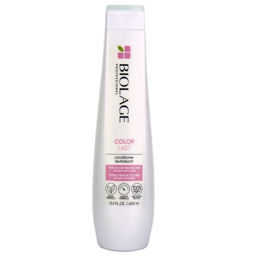 Matrix Biolage ColorLast Conditioner helps maintain the depth, tone and shine for colour-treated hair.