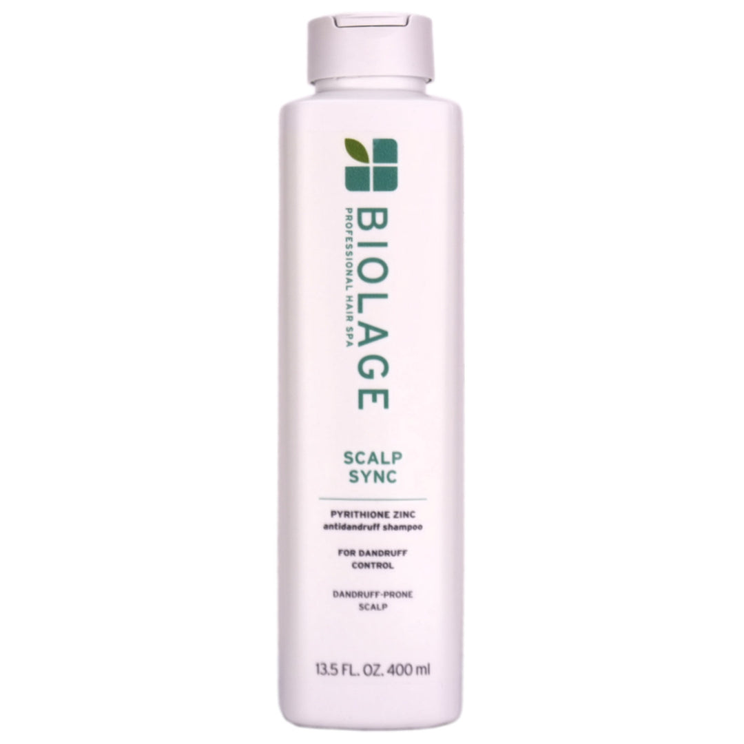 Biolage Scalp Sync Anti-Dandruff Shampoo fights scalp scaling, itching and flaking due to dandruff.