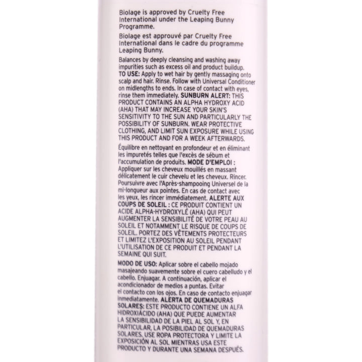 Biolage Scalp Sync Clarifying Shampoo 400ml