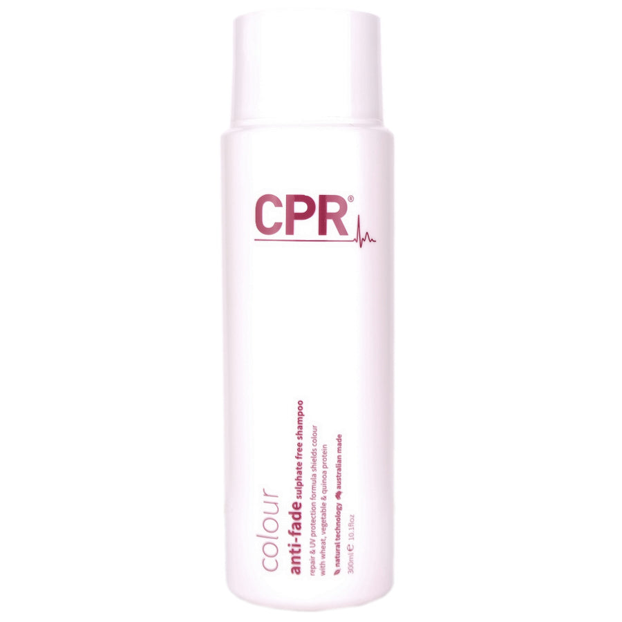 CPR Colour Anti-Fade Sulphate Free Shampoo helps to shield, strengthen & protect colour treated hair.