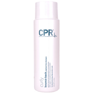 CPR Curly Bounce Back Sulphate Free Shampoo helps to hydrate, smooth, define and embrace your curls.