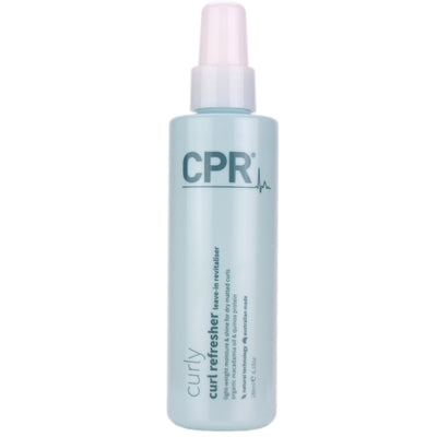 CPR Curly Curl Refresher Spray is a hydrating leave-in refresher spray that revitalises next day curls.