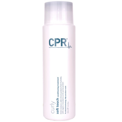 CPR Curly Soft Touch Conditioning treatment helps to smooth, hydrate, detangle, condition dry, dull frizzy curl