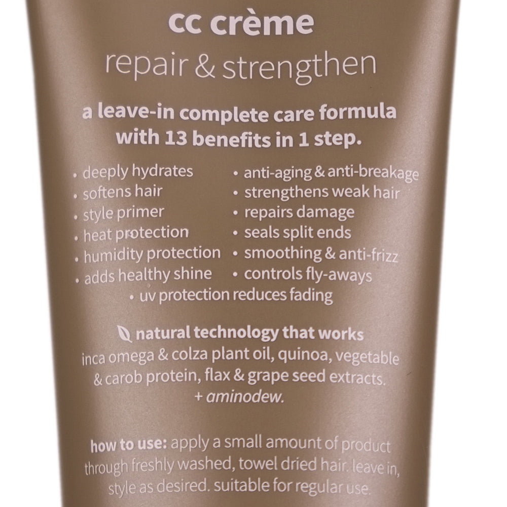 CPR Fortify CC Creme is&nbsp;a&nbsp;leave-in treatment&nbsp;for correcting extreme damage of the Cuticle, Cell Membrane Complex and Cortex.