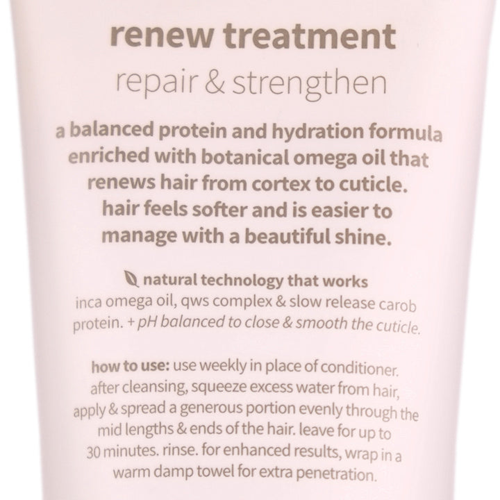 CPR Fortify Renew Intensive Treatment in a 170ml tube renews, replenishes, revives overworked and distressed hair.