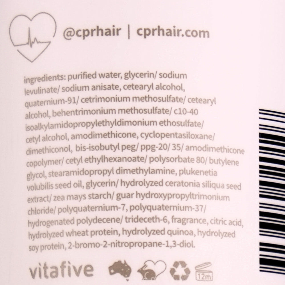 CPR Fortify Renew Intensive Treatment in a 170ml tube renews, replenishes, revives overworked and distressed hair.