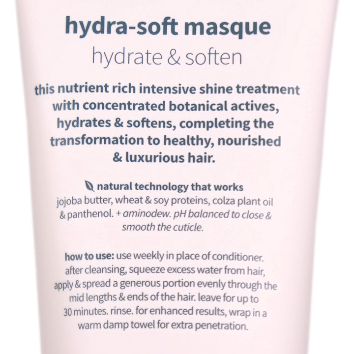 CPR Nourish Hydra-Soft Intensive Masque in a 170ml tube is a intensive repair treatment for stronger hair, provides long lasting hydration and softening.