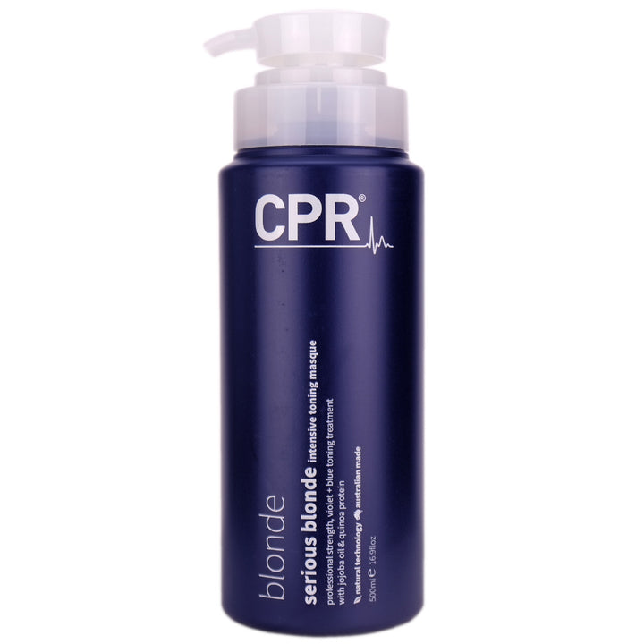 CPR Serious Blonde Intensive Toning Masque 500ml