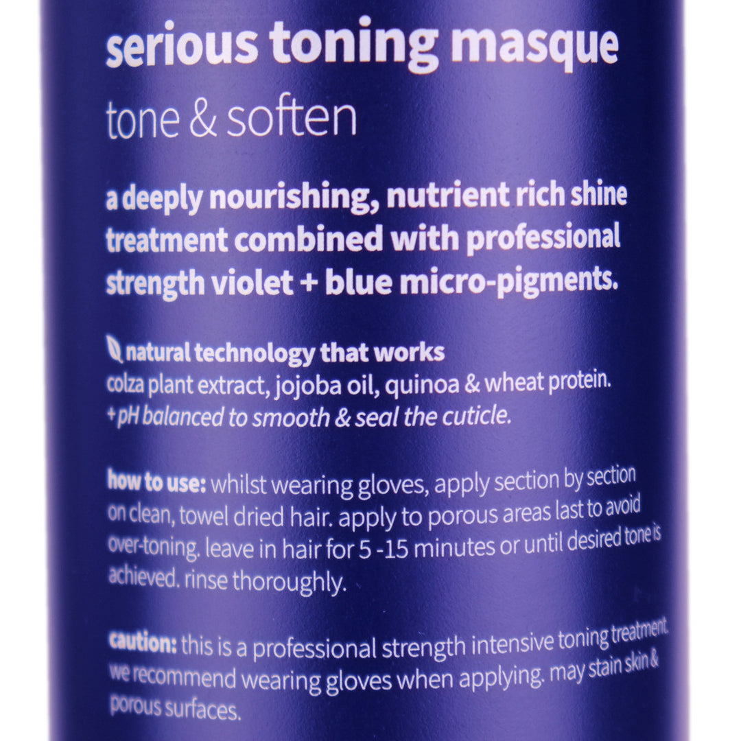 CPR Serious Blonde Intensive Toning Masque 500ml