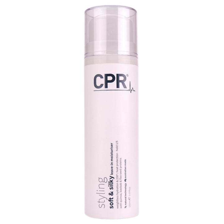 CPR Soft &amp; Silky Leave-in Moisturiser helps to soften, smooth, add shine &amp; control unmanageable hair with this anti-breakage, light weight leave-in blow-dry creme.