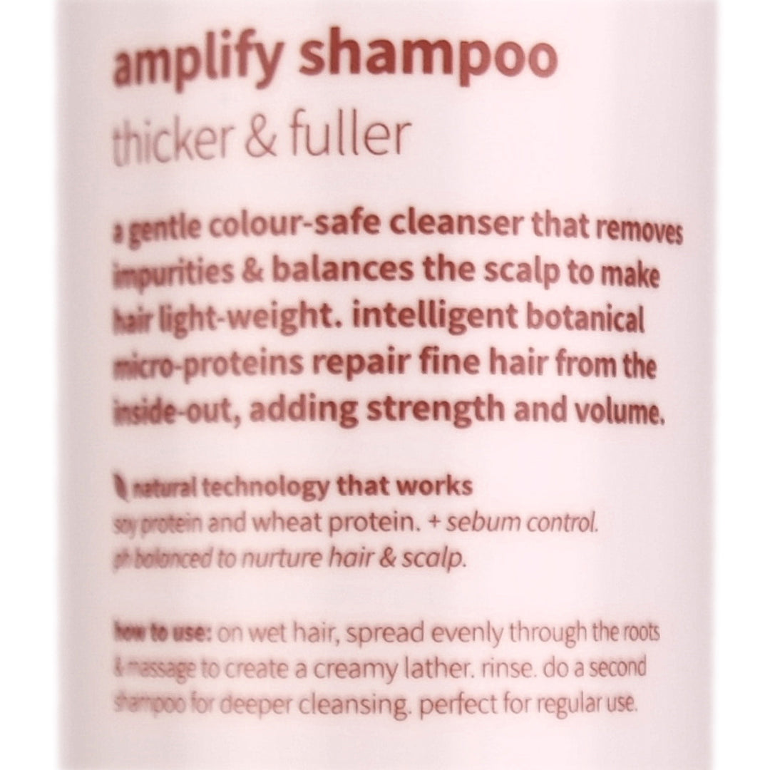 CPR Volume Amplify Shampoo  in a 300ml bottle helps to strengthen, energies and volumise fine, limp hair.