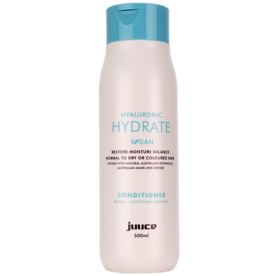 <strong>Juuce Hydrate Conditioner 300ml</strong> nourishes dry &amp; chemically treated hair.