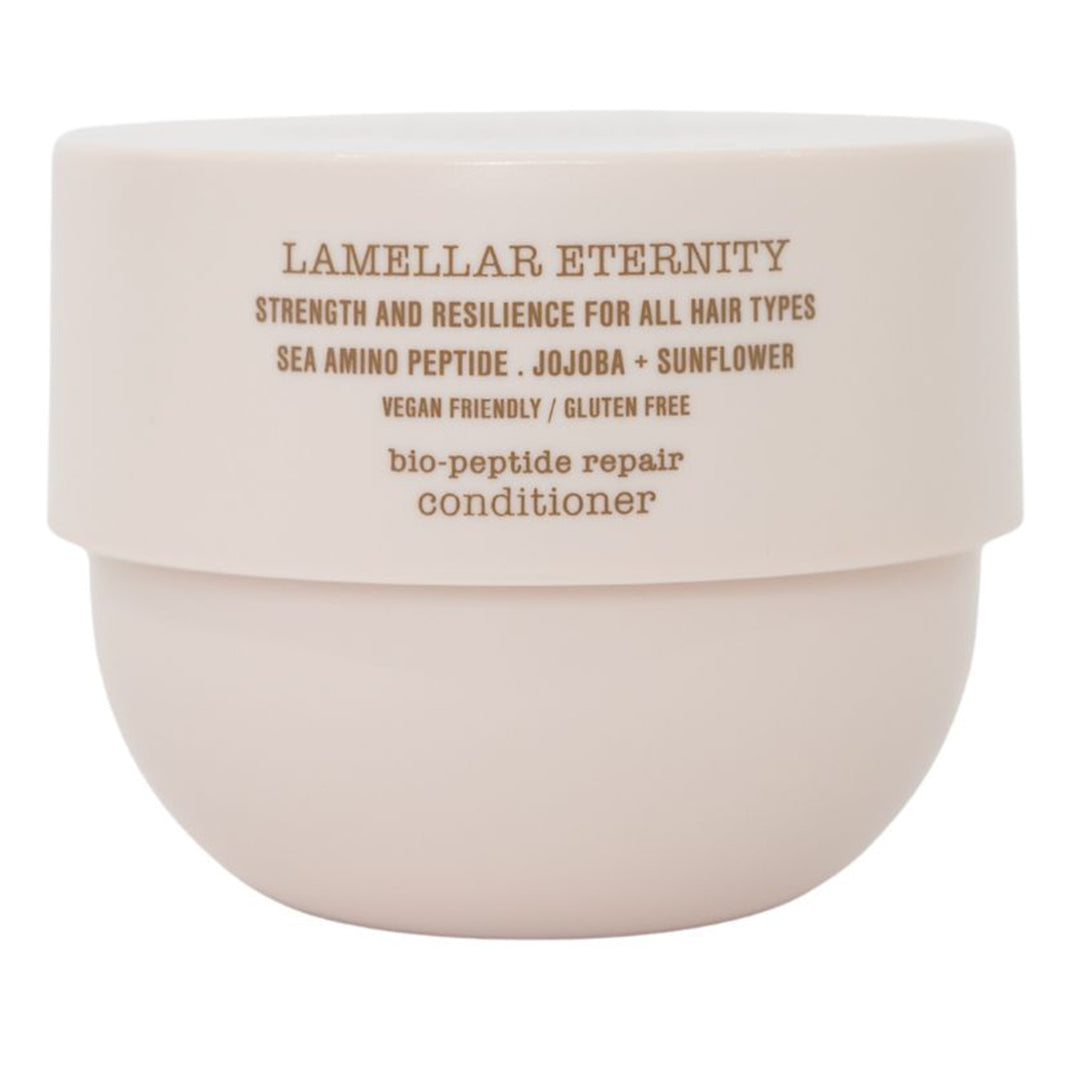 Pure Lamellar Eternity Conditioner&nbsp;helps replenish every strand to restore strength and softness from within, leaving&nbsp;hair touchably soft with lasting shine and resilience.