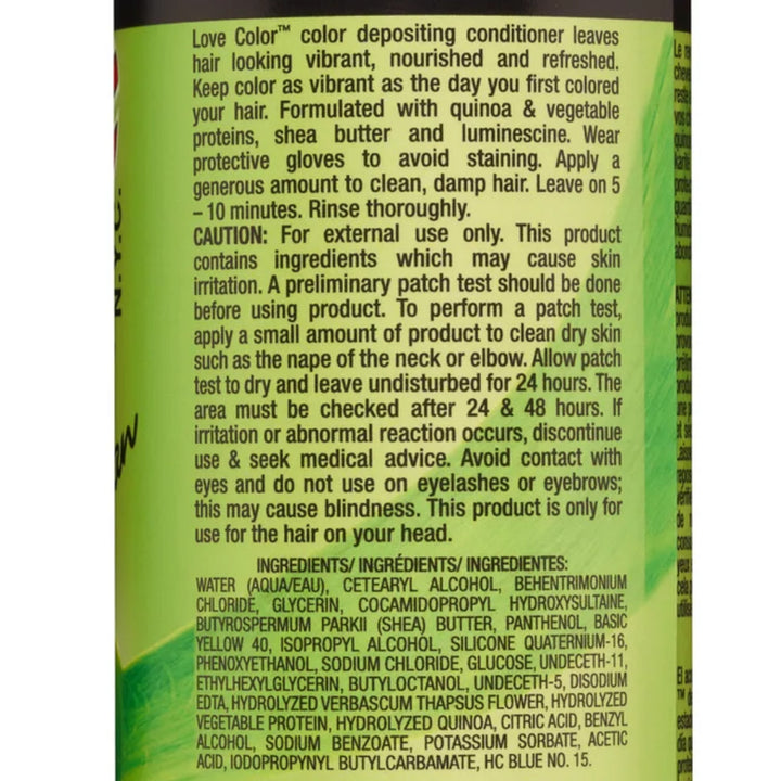 Manic Panic Love Colour Green Venus Depositing Conditioner 236ml