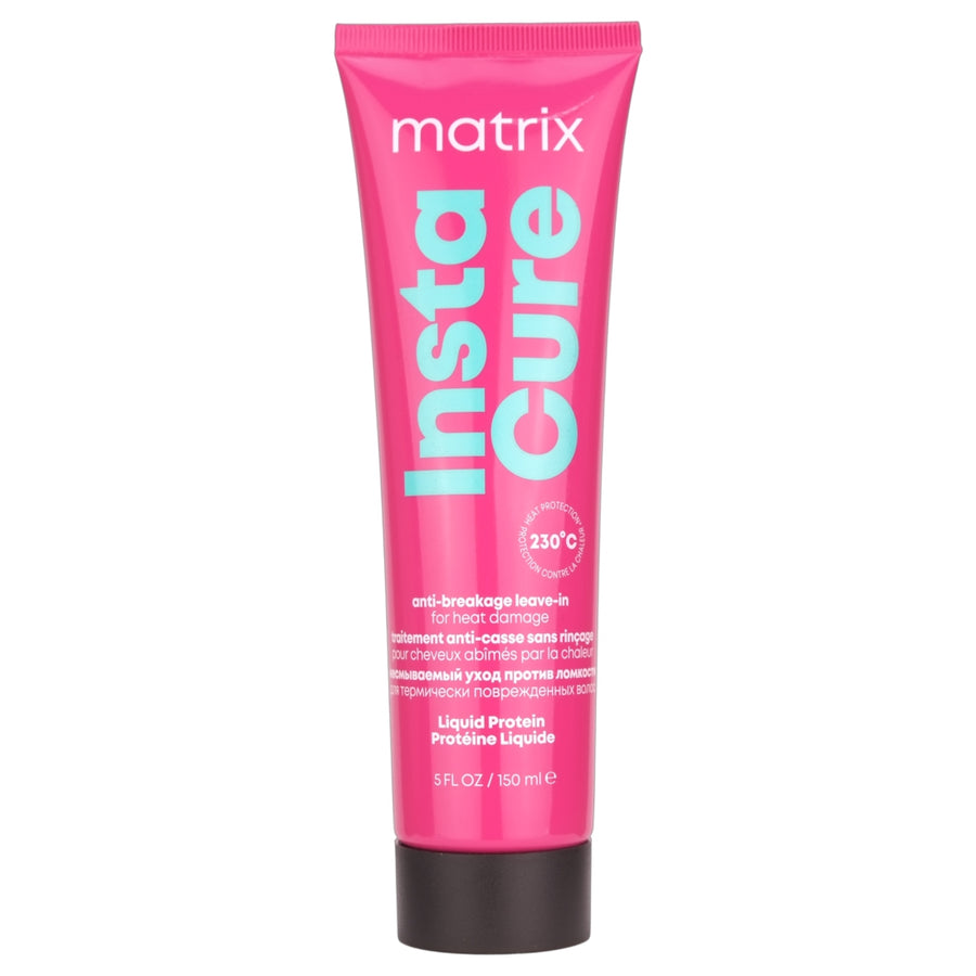 Matrix InstaCure Anti-Breakage Leave-In Treatment has a highly potent strengthening system which is supercharged with citric acid to reinforce weakened bonds and revive sensitised hair.