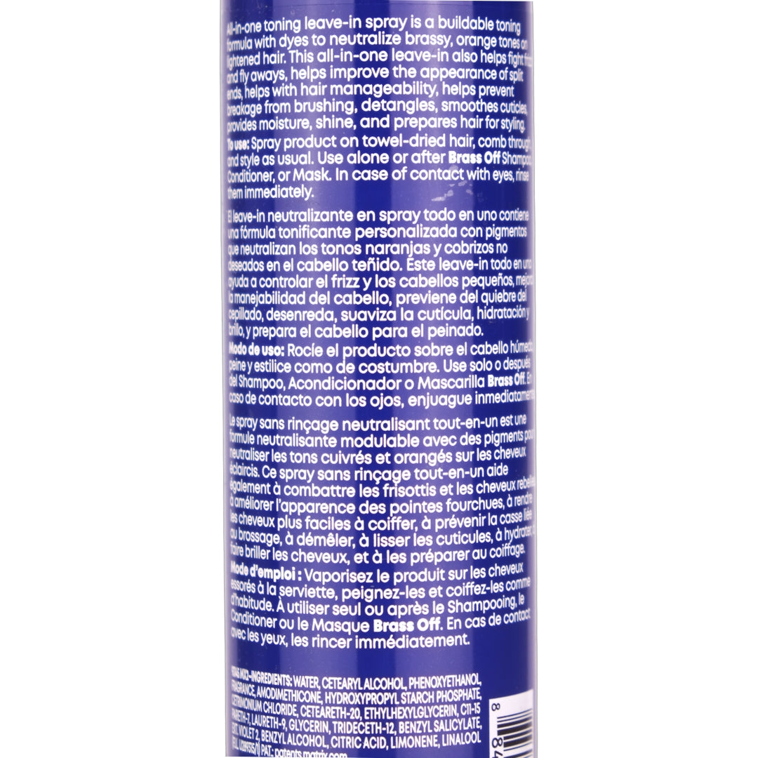 Matrix Brass Off Toning Spray 200ml