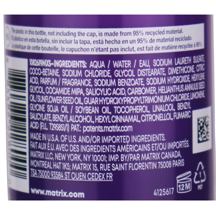 Matrix Color Obsessed Shampoo in a 300ml helps protect against fading and extends the life of colour vibrancy.