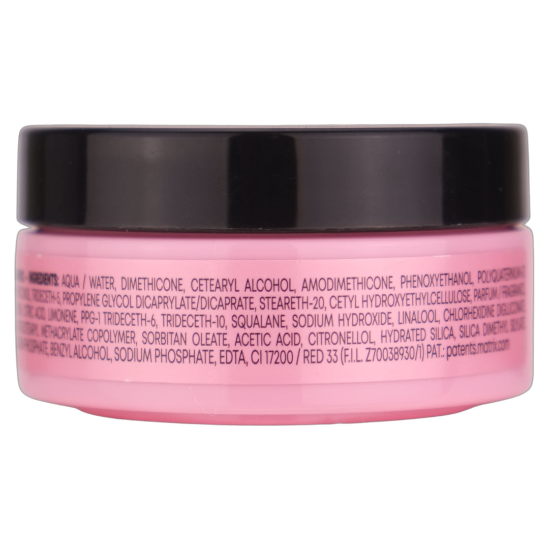 Matrix InstaCure Build-A-Bond Leave-In Balm is a super sealing Leave-In Balm that is infused with citric acid & squalane to strengthen hair from the inside out.