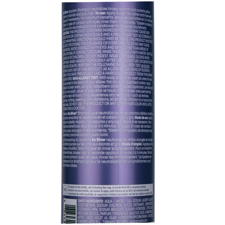 Matrix So Silver Purple Shampoo 300ml