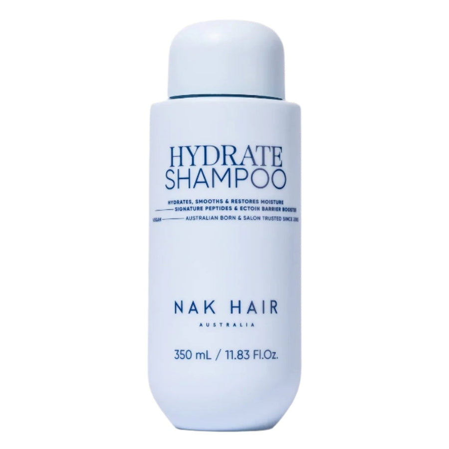 Nak Hair Hydrate Shampoo helps to gently cleanse, hydrate, smooth and restore moisture to the hair.