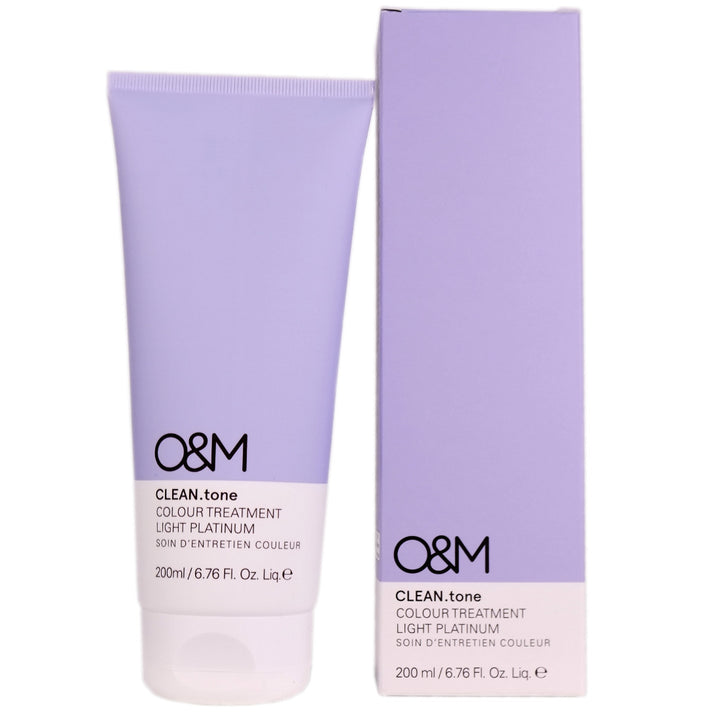 O&M Clean Tone Light Platinum Colour Treatment 200ml