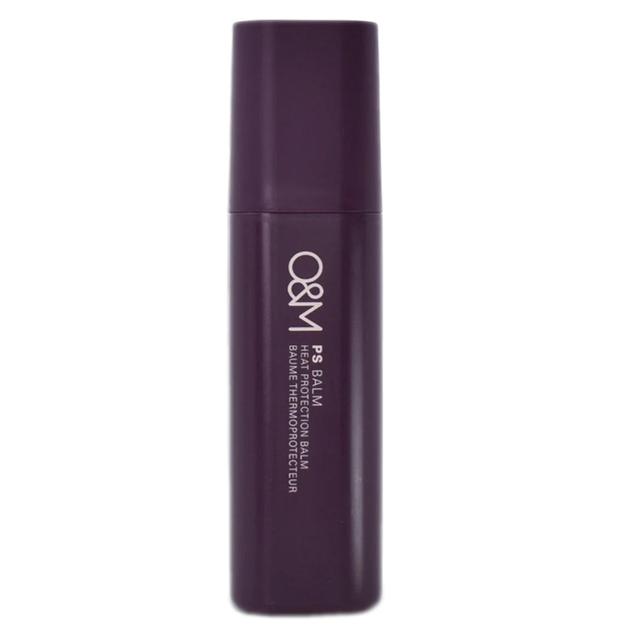 O&M PS Balm is a Heat Protection Balm that provides smoothing heat protection with Camelina Oil that delivers a smooth feather like softness to hair in need of repair.