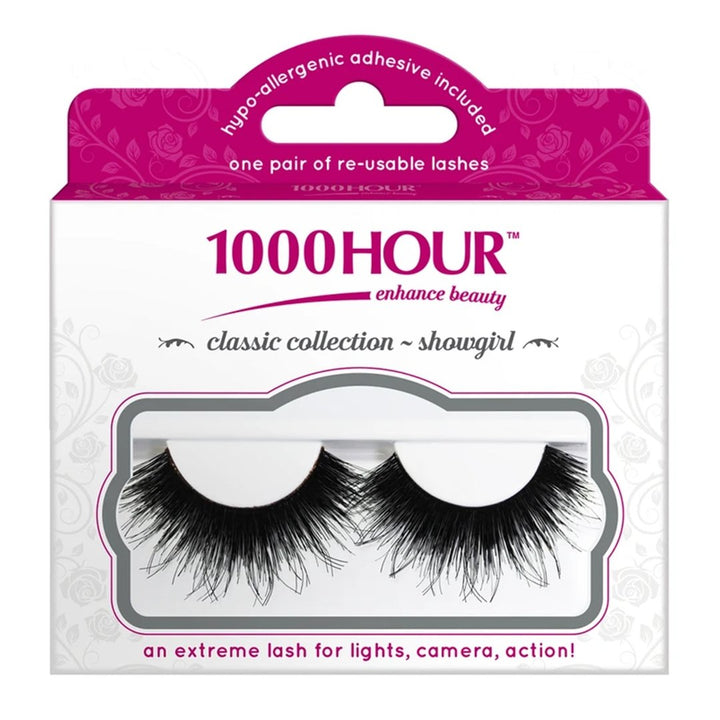 1000Hour Classic Collection False Lashes 1 Pair - Showgirl