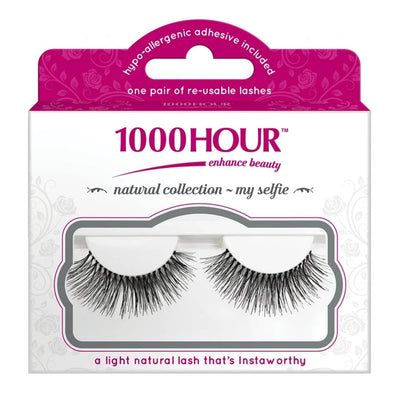 1000Hour Natural Collection False Lashes 1 Pair - My Selfie