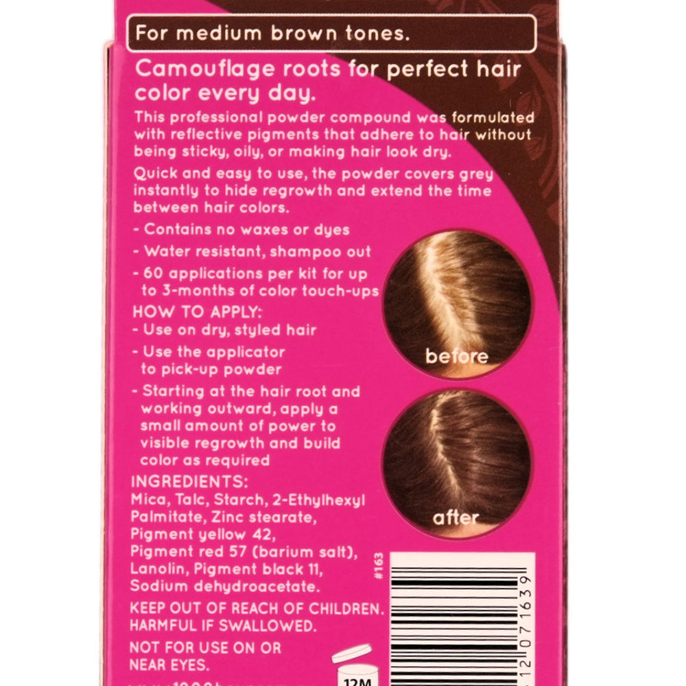 1000Hour Root Cover-Up Tinted Powder - Medium Brown