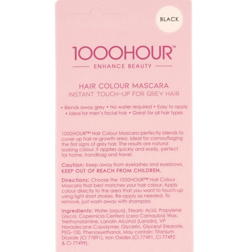 1000Hour Hair Colour Mascara - Black