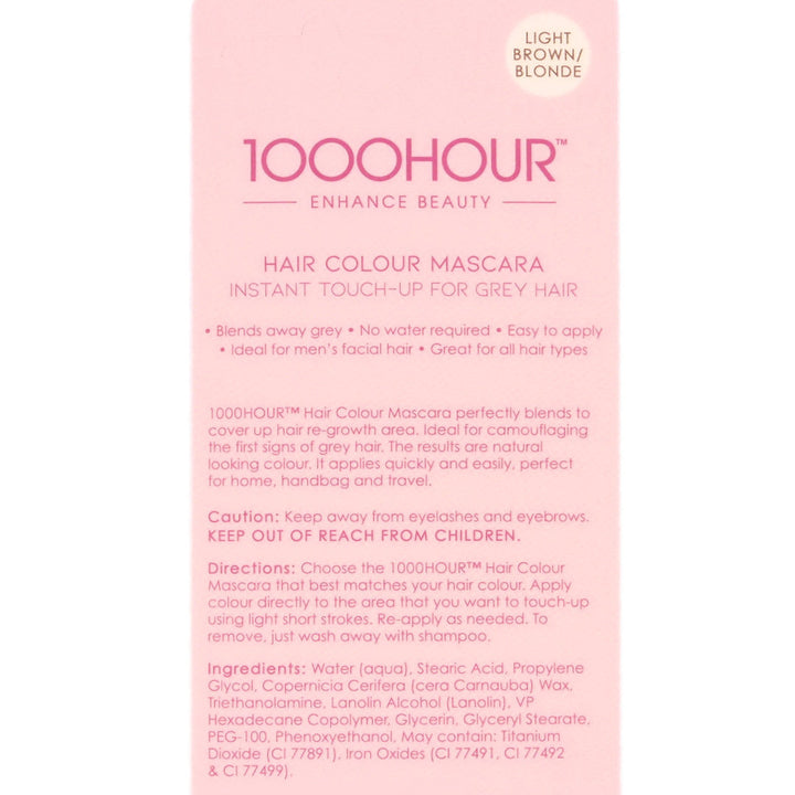 1000Hour Hair Colour Mascara - Light Brown-Blonde