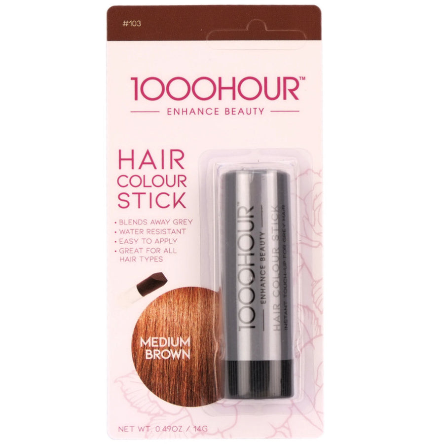 1000Hour Hair Colour Stick - Medium Brown