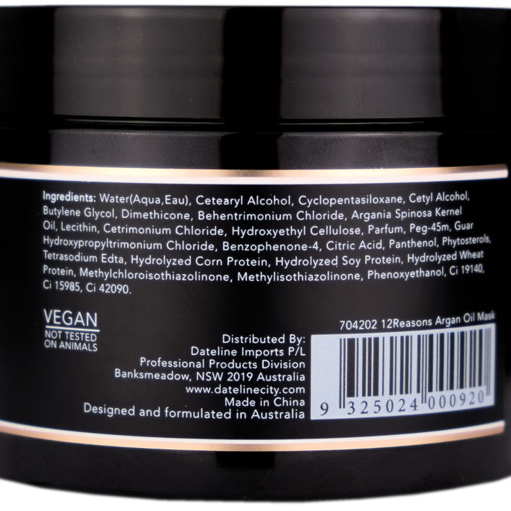 12Reasons Argan Oil Hair Mask Ingredients