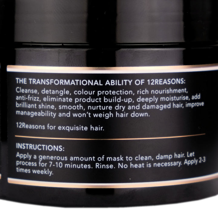 12Reasons Argan Oil Hair Mask Instructions