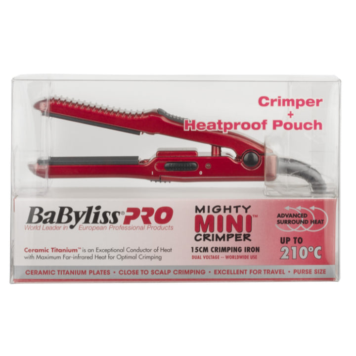Babyliss Pro Mighty Mini Crimper 15cm