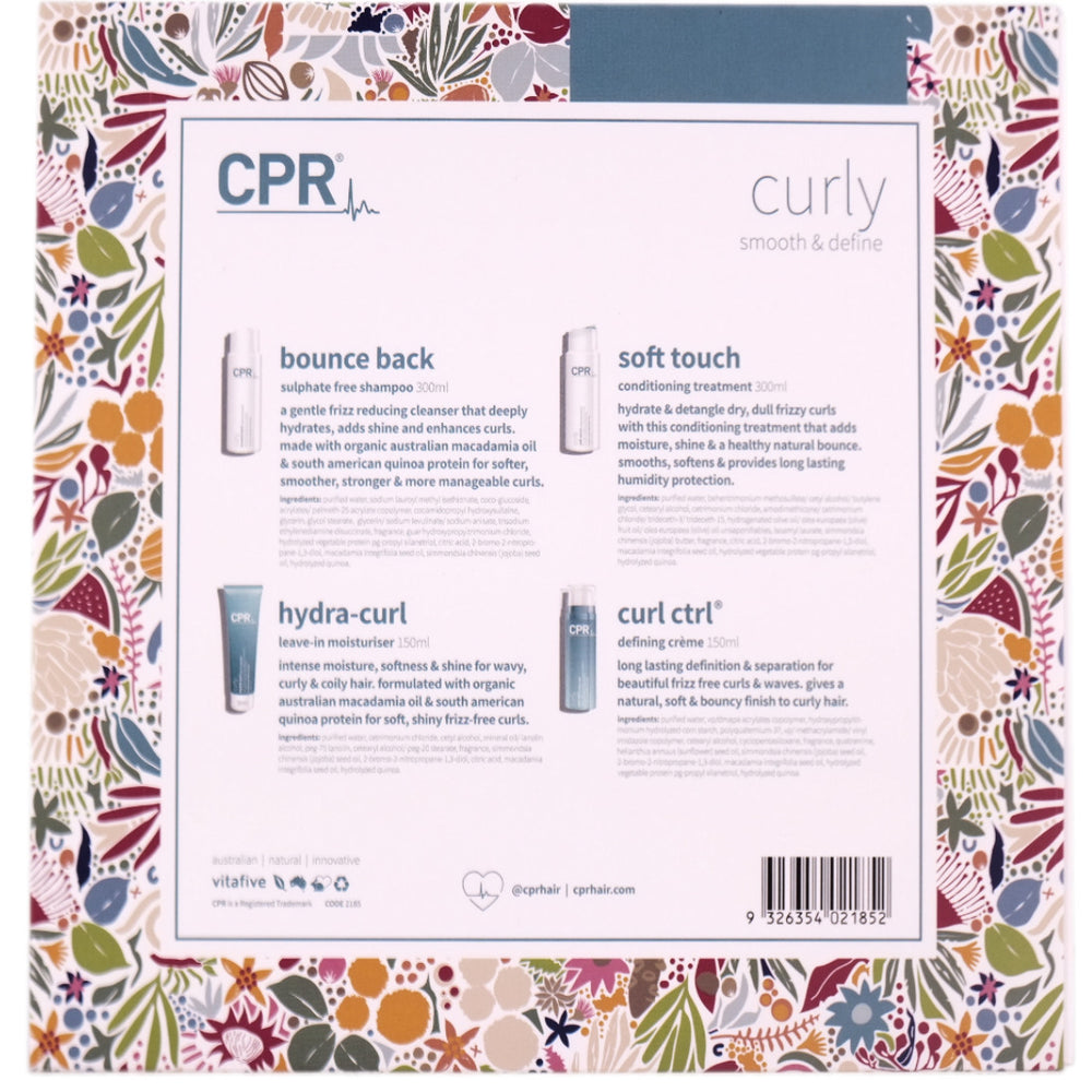 What's inside the CPR Curly Quad Pack