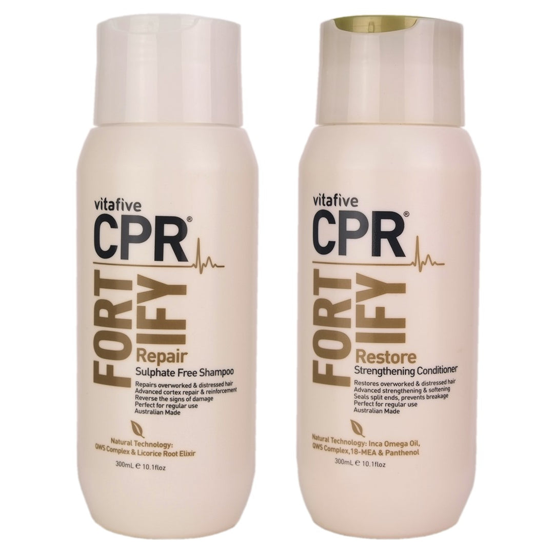 CPR Fortify Shampoo and Conditioner 300ml Duo