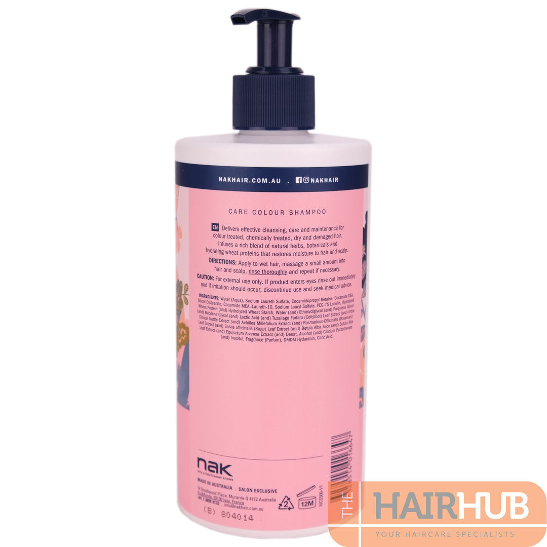 Nak Care Colour Shampoo and Conditioner 500ml Duo