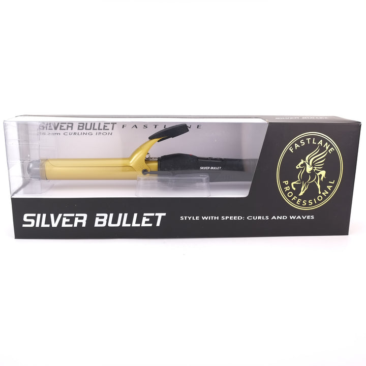 Silver Bullet Fastlane Gold Ceramic Curling Iron - Various Sizes