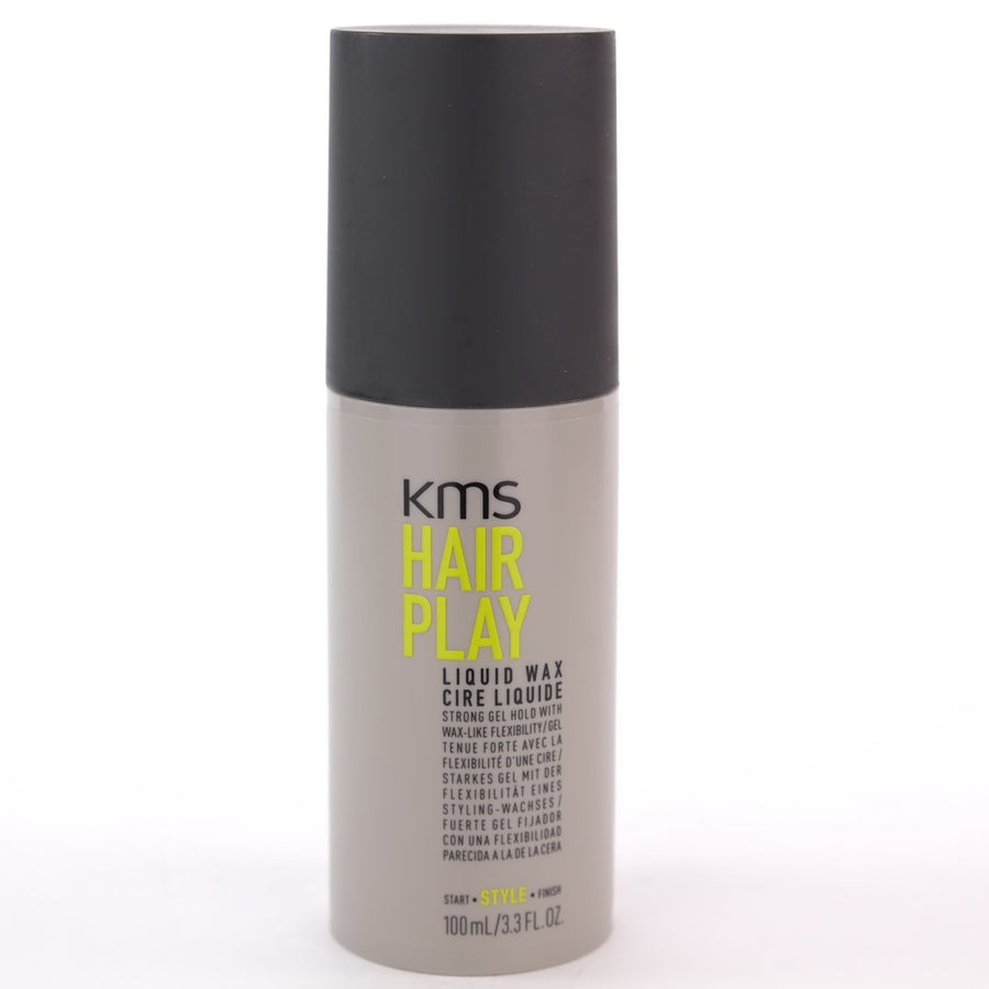  KMS Hair Play Liquid Wax is a strong gel hold with a wax-like flexibility.