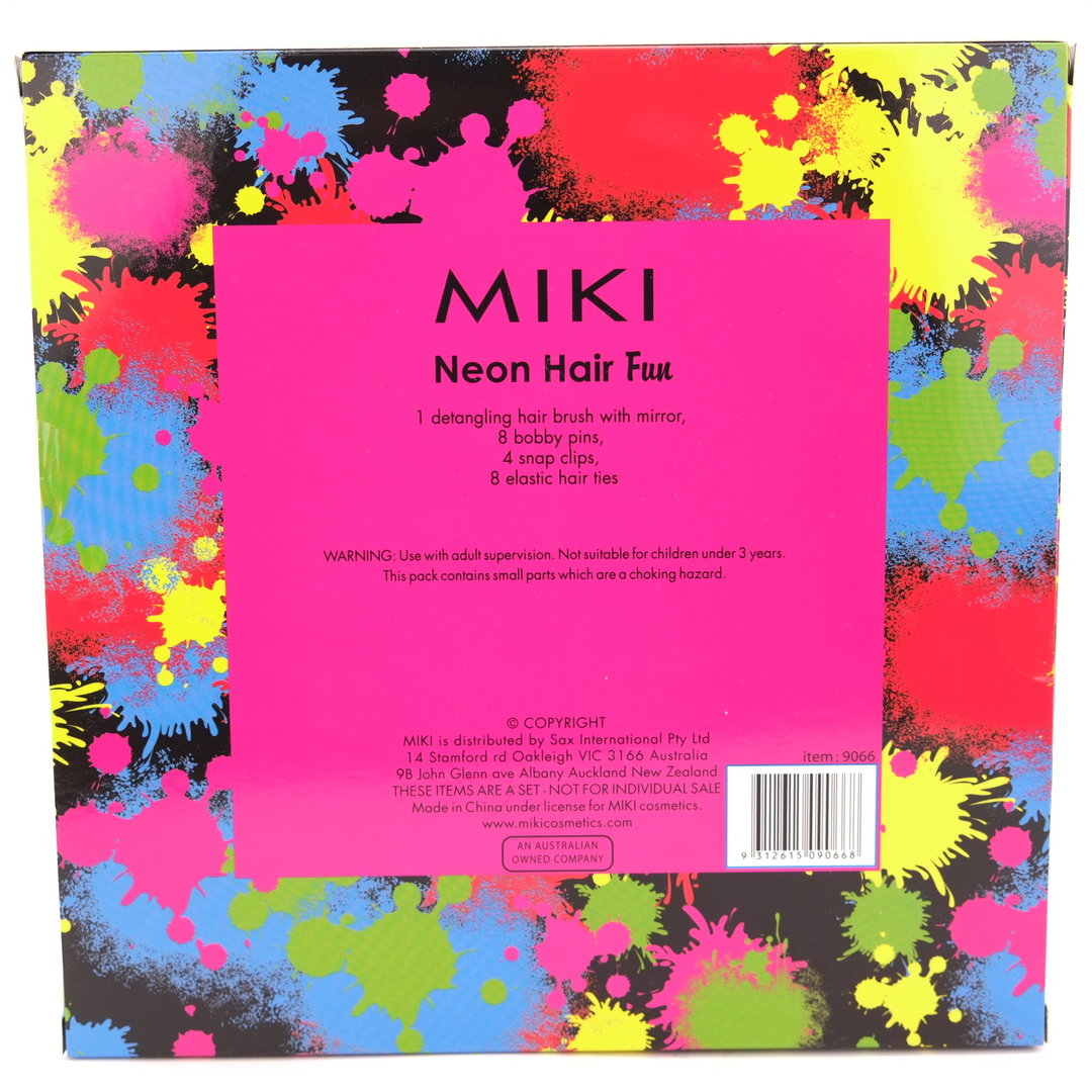 MIKI Neon Hair Fun Kit